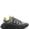 Versace Greca panelled slip-on sneakers