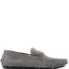 Versace Medusa Head suede loafers