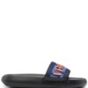 Versace logo-appliqué open-toe slides