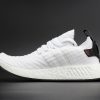 Adidas NMD_R2 Primeknit White Black BY3015