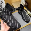 Balenciaga Speed 2.0 Allover Logo Black Sneaker
