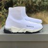 Balenciaga Speed Clear Sole White Sneaker