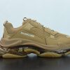 Balenciaga Triple S Clear Sole Brown