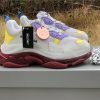 Balenciaga Triple S Clear Sole Purple/Yellow/Red