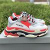 Balenciaga Triple S White/Red