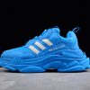 Balenciaga x Adidas Triple S Blue Sneaker