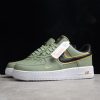 Nike Air Force 1 Low Olive Green Gold Swoosh DA8481-300