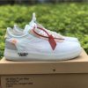 OFF-WHITE x Nike Air Force 1 Low White AO4606-100