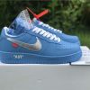 Off-White x Nike Air Force 1 Low 07 MCA Blue CI1173-400
