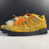 Off-White x Nike Air Rubber Dunk University Gold CU6015-700