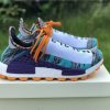 Pharrell Williams X Adidas Originals Human Race NMD Trail SOLARHU White Purple Orange