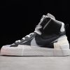 Sacai x Nike Blazer Mid Black Grey BV0072-002