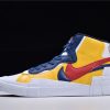 Sacai x Nike Blazer Mid Maize Navy BV0072-700