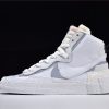 Sacai x Nike Blazer Mid White Grey BV0072-100