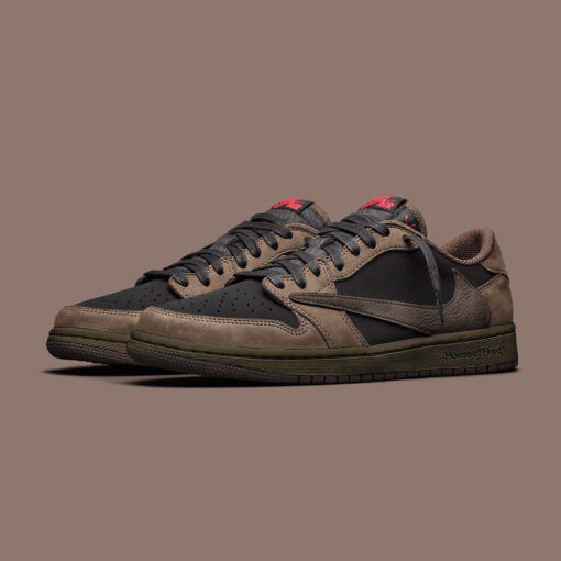 Travis Scott x Air Jordan 1 Low OG "Velvet Brown" (Concept) - Bilde 2