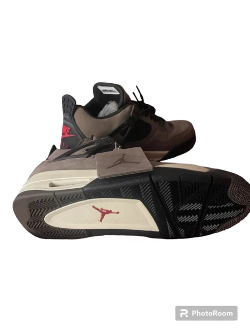 Travis Scott x Air Jordan AJ4 brown - Bilde 3