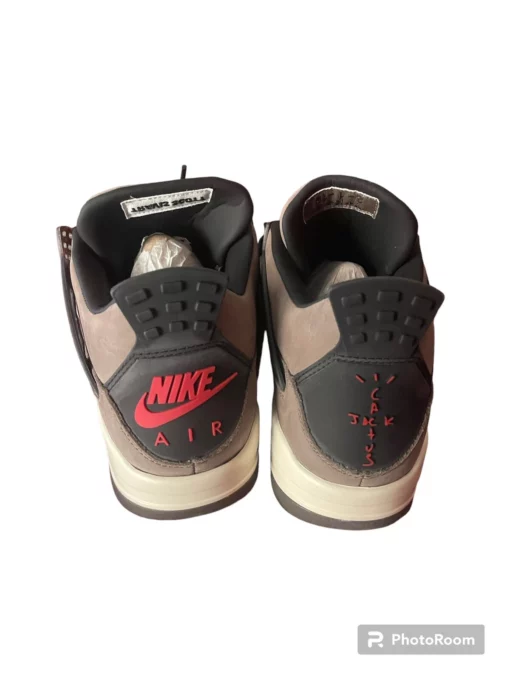 Travis Scott x Air Jordan AJ4 brown - Bilde 4